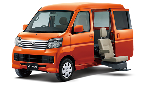 Daihatsu Atrai Handicapped Car Middle Seat Lift Up Type