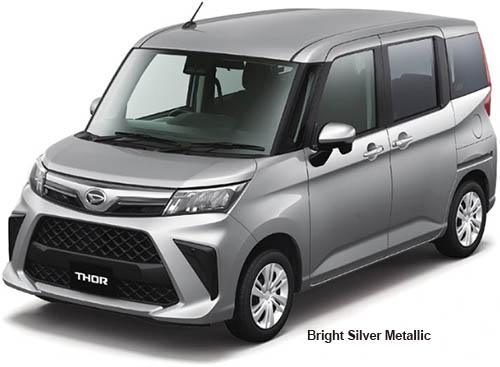 New Daihatsu Thor body color: Bright Silver Metallic