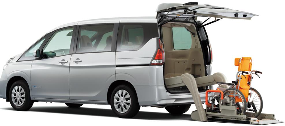 Nissan Serena Handicapped Car Rear Entry Slope Type Nissan Serena Handicapped Car Rear Entry Slope Type
