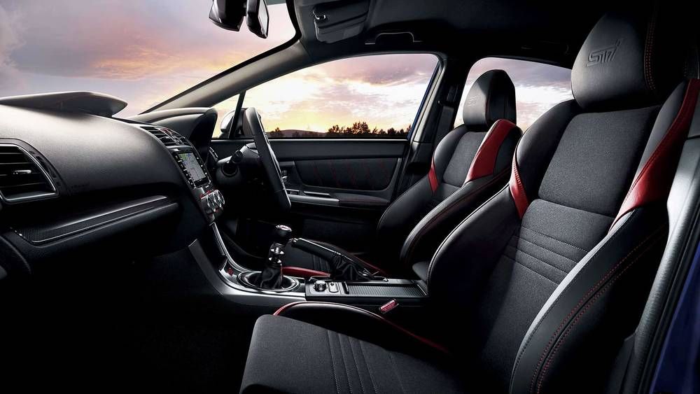 New Subaru WRX Sti Sedan photo: Interior view (inside view)