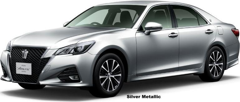 New Toyota Crown Athlete Body Color: Silver Metallic New Toyota Crown Athlete Body Color: Silver Metallic