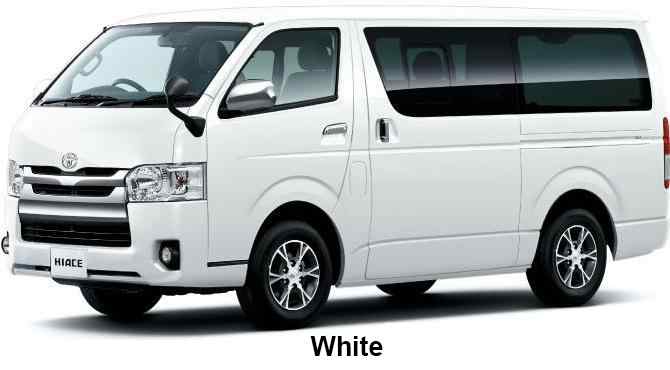 Toyota Hiace Wheelchair Color: White