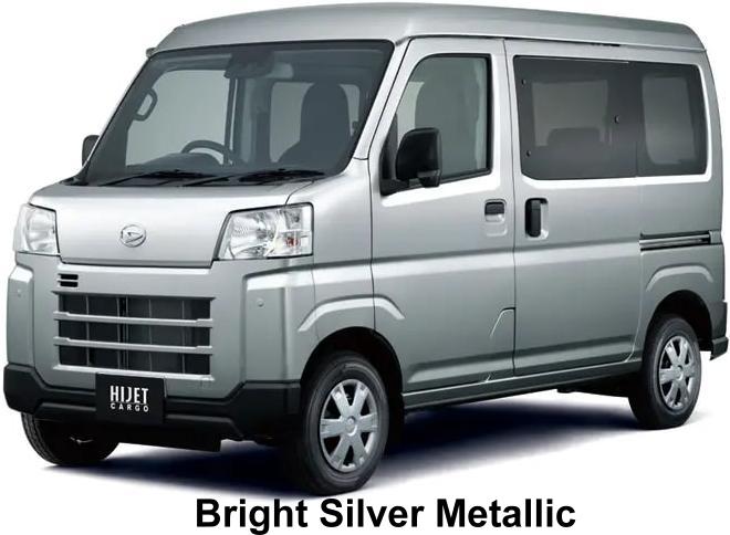 Daihatsu Hijet Cargo van Wheelchair Slope Type: Bright Silver Metallic