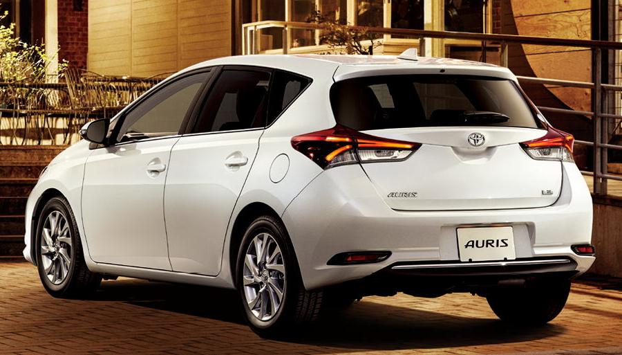 New Toyota Auris Picture: back view New Toyota Auris Picture: back view