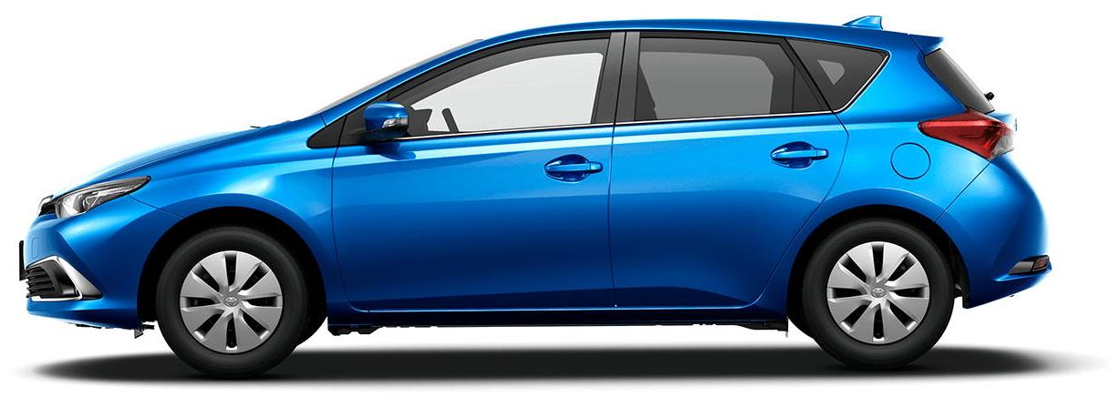 New Toyota Auris Picture: side view New Toyota Auris Picture: side view