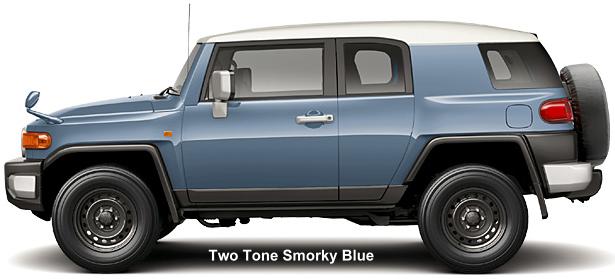 Two Tone Smorky Blue