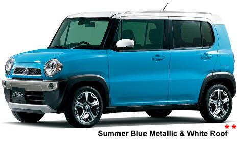 Summer Blue Metallic & White Roof + US$ 500