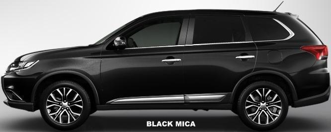 New Mitsubishi Outlander Body color: Black Mica