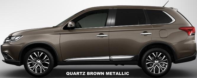 New Mitsubishi Outlander Body color: Quartz Brown Metallic