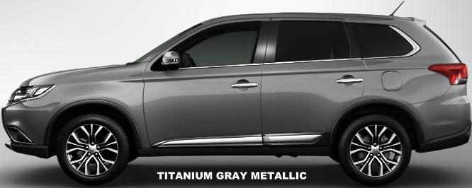 New Mitsubishi Outlander Body color: Titanium Gray Metallic