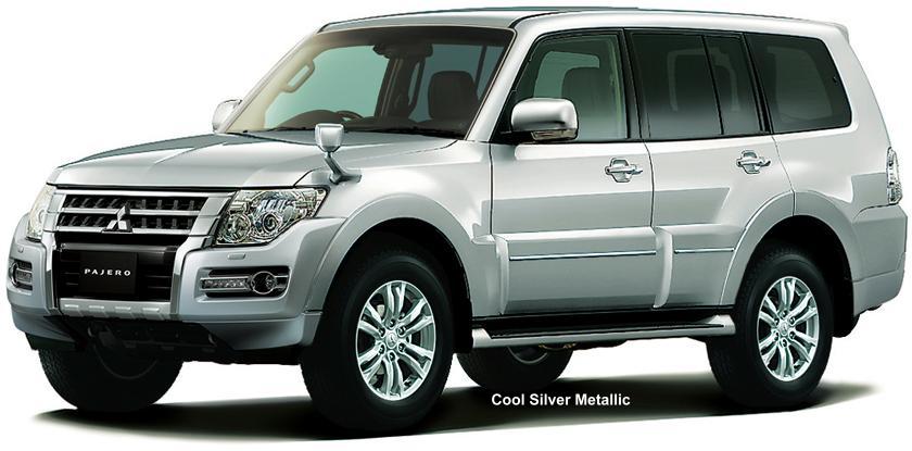 New Mitsubishi Pajero body color: COOL SILVER METALLIC