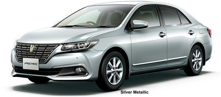 New Toyota Premio body color: SILVER METALLIC