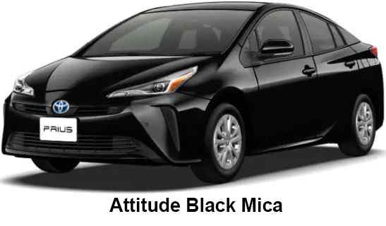 Toyota Prius Color: Attitude Black Mica