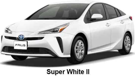 Toyota Prius Color: Silver White