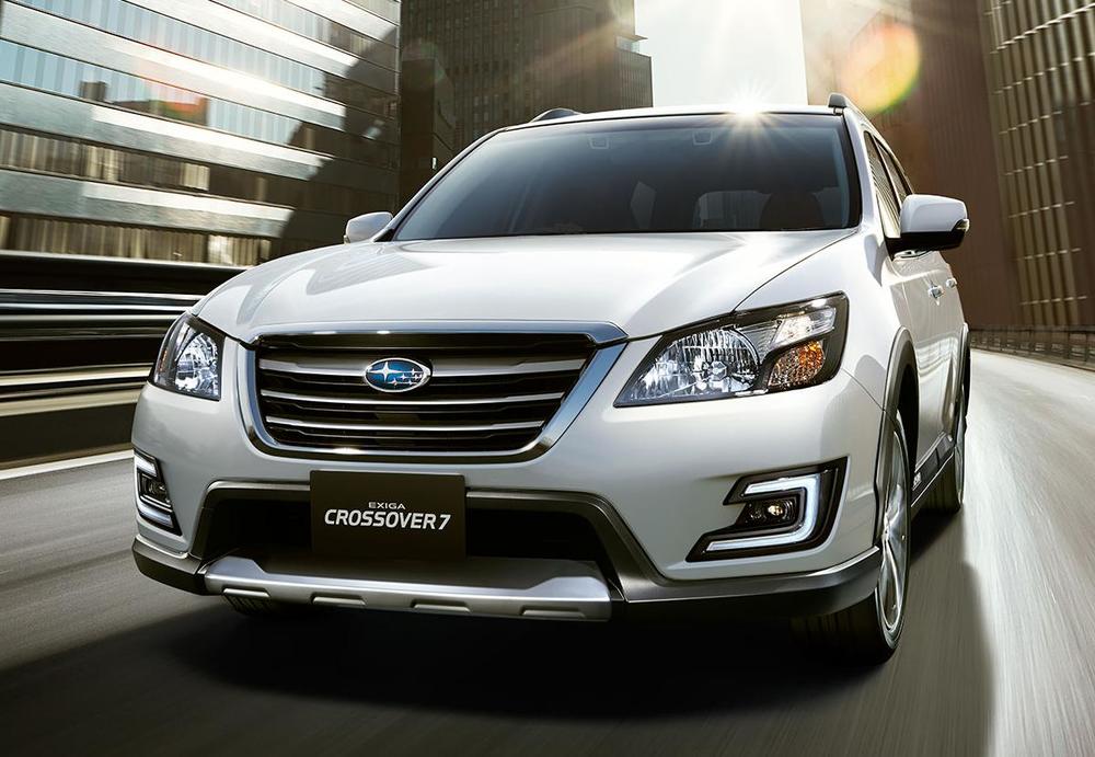 New Subaru Exiga Crossover-7 Picture: Front view