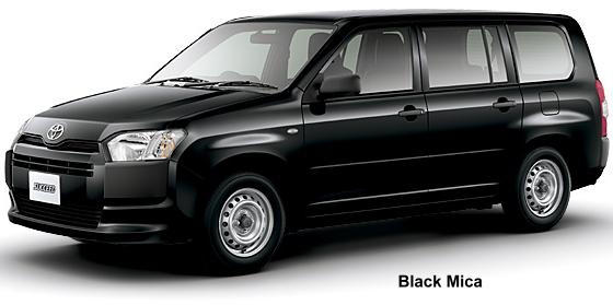 New Toyota Succeed body color: Black Mica