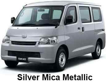 Toyota Town Ace Van color: Silver Mica Metallic