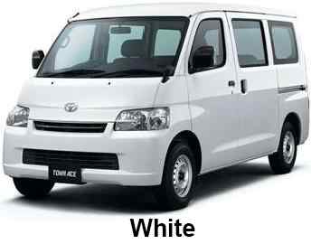 Toyota Town Ace Van color: White