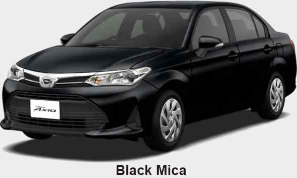 Toyota Corolla Axio Hybrid Color: Black Mica