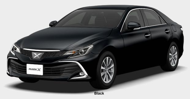 New Toyota Mark-X body color: BLACK New Toyota Mark-X body color: BLACK