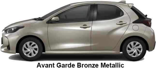Toyota Yaris Hybrid Color: Avant Garde Bronze Metallic 