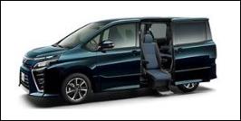 TOYOTA VOXY MIDDLE SEAT ACCESSIBLE VEHICLE: LIFTUP TYPE