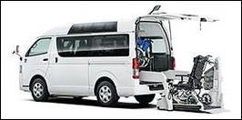 TOYOTA HIACE WHEELCHAIR VAN