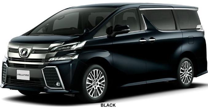 New Toyota Vellfire body color: BLACK New Toyota Vellfire body color: BLACK